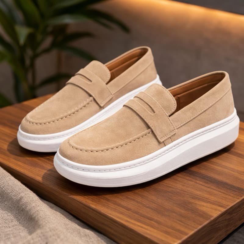 Sapato Tenis Masculino Oxford Derby Camurça Casamento loafer Broge Preium