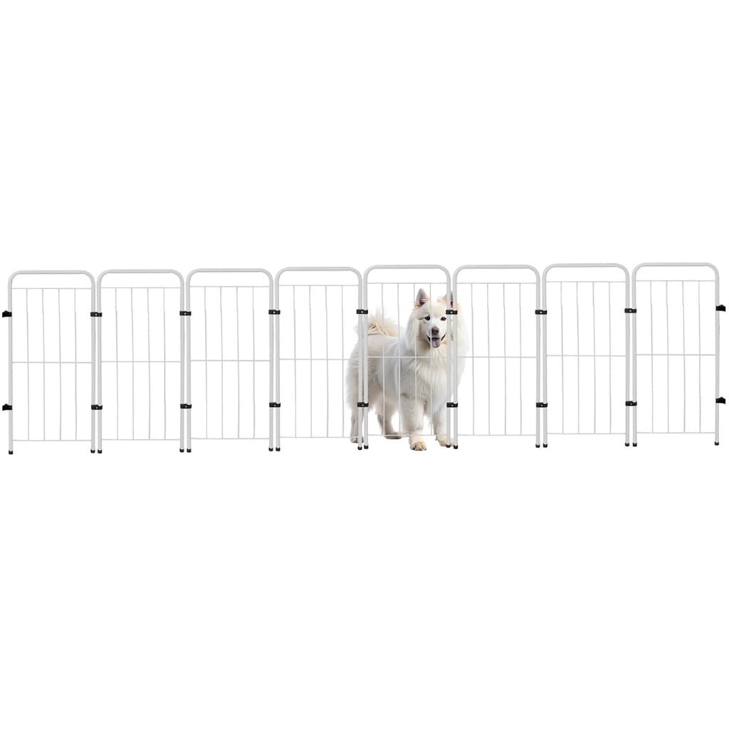 Cercado Pet 75 cm de Altura de 1 a 10 Módulos para Cães Cachorro