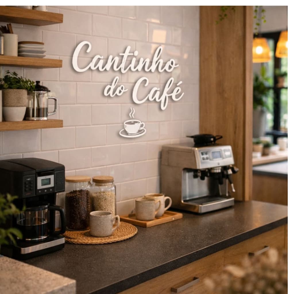 Letreiro Cantinho do Café