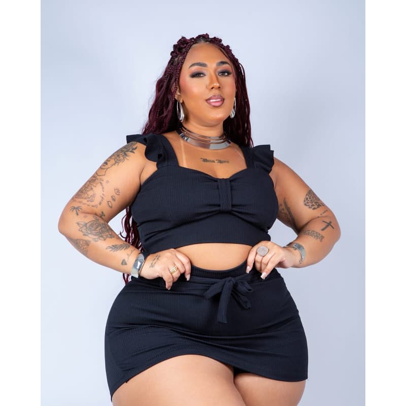 CONJUNTO PLUS SIZE 46 ao 54