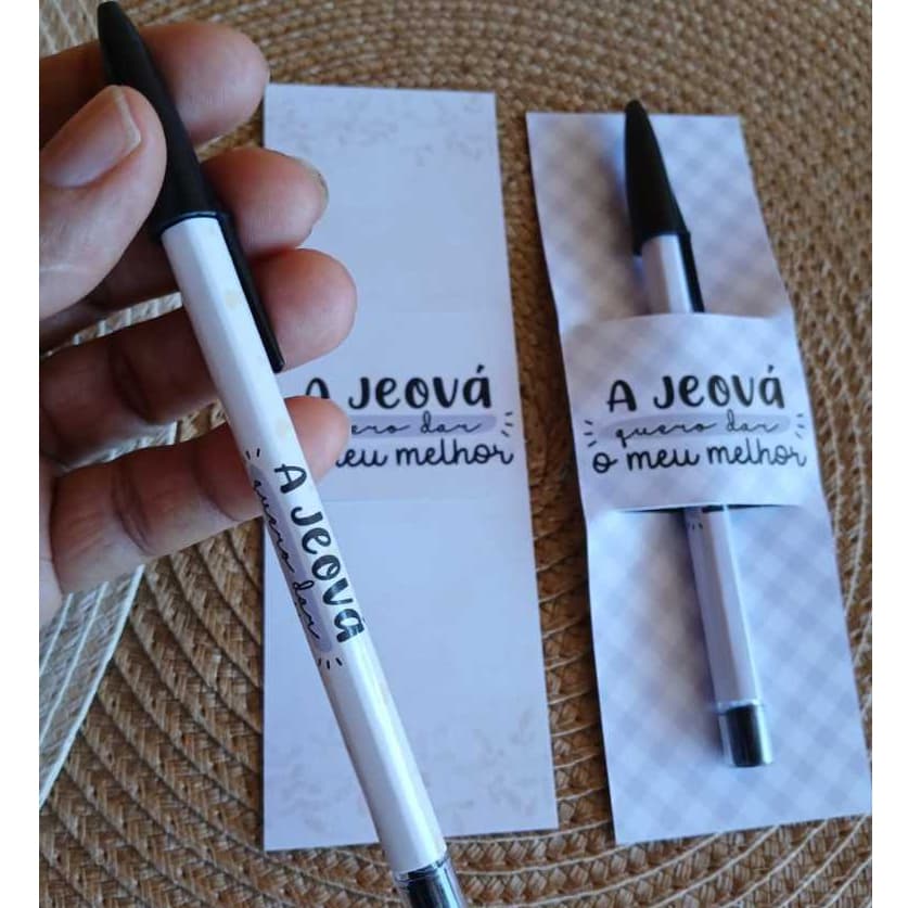 Caneta Personalizada  | Lembrancinha Pioneiros Irmãos Anciãos