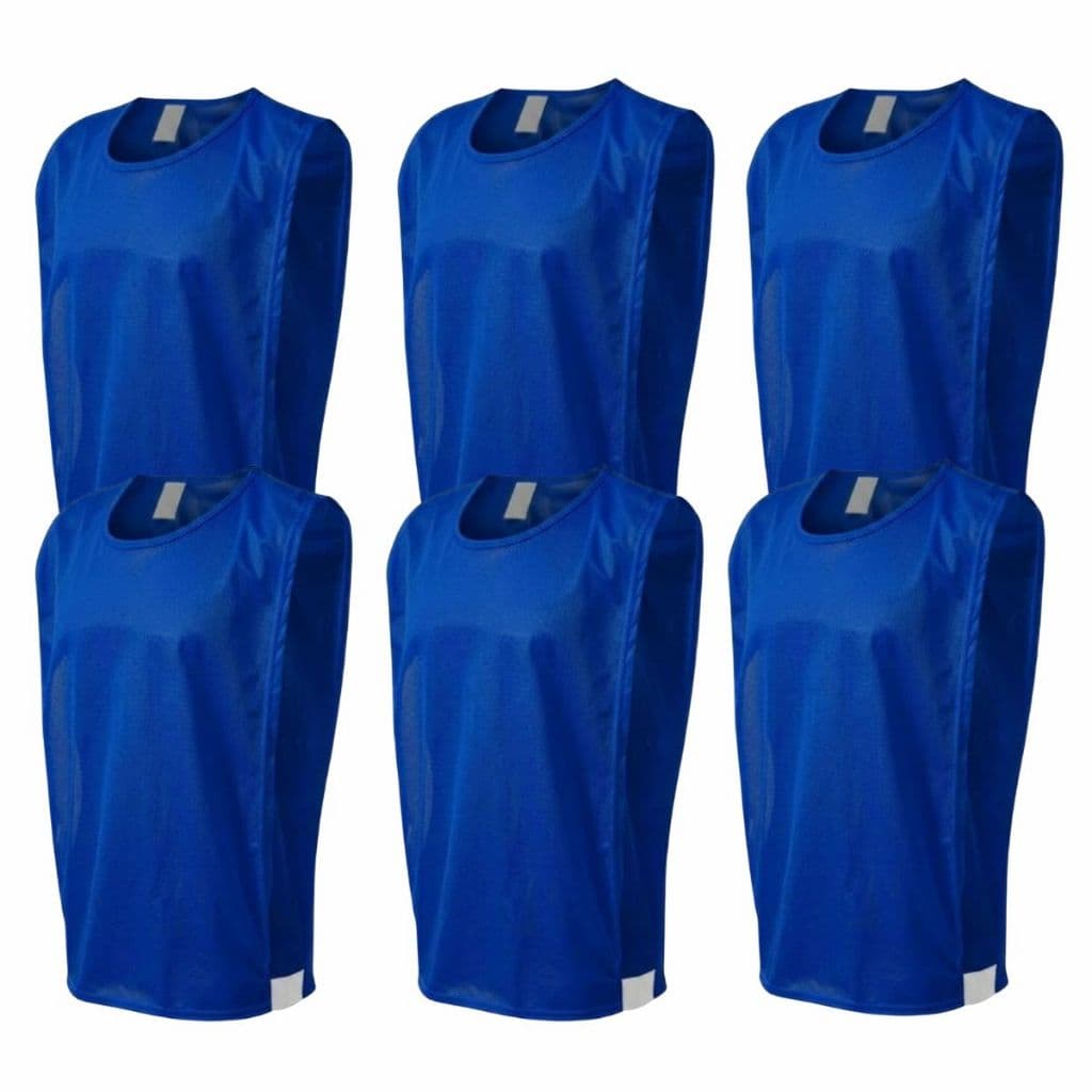 Kit 6 Coletes Liso Adulto Trb Para Futebol E Atividades