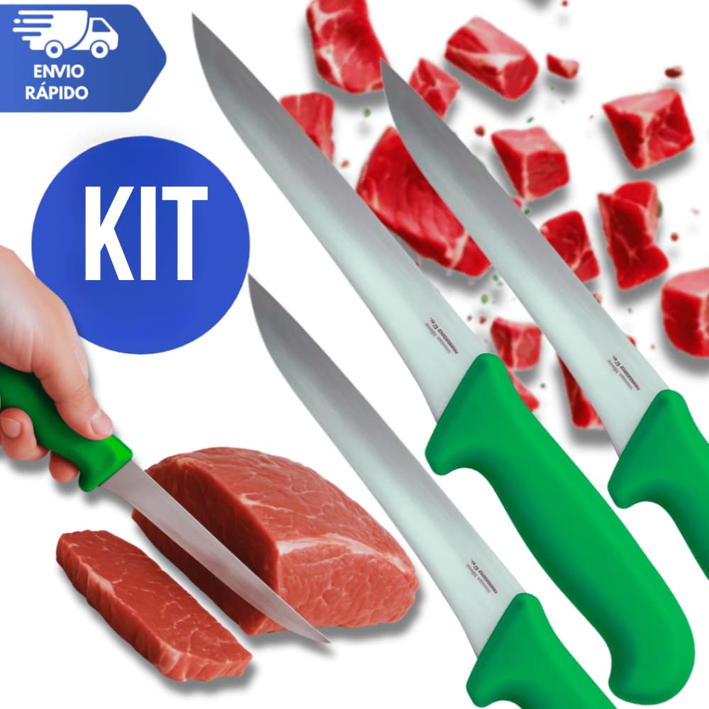 Faca Profissional para Desossar 6" de Açougueiro Utilidades Aço Inox Utensílios Para Cozinha multiuso Facas