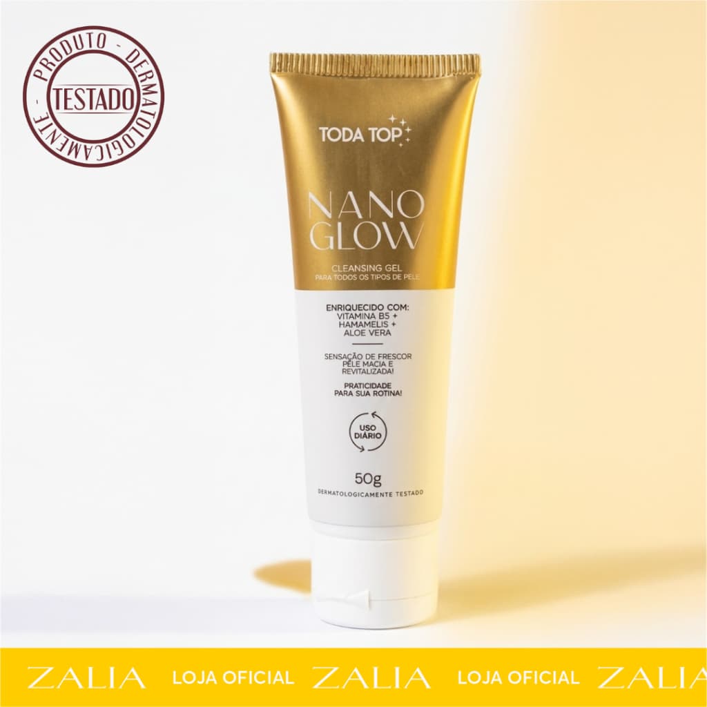 Gel de Limpeza Facial Limpeza Profunda Remove Oleosidade Limpa Poros