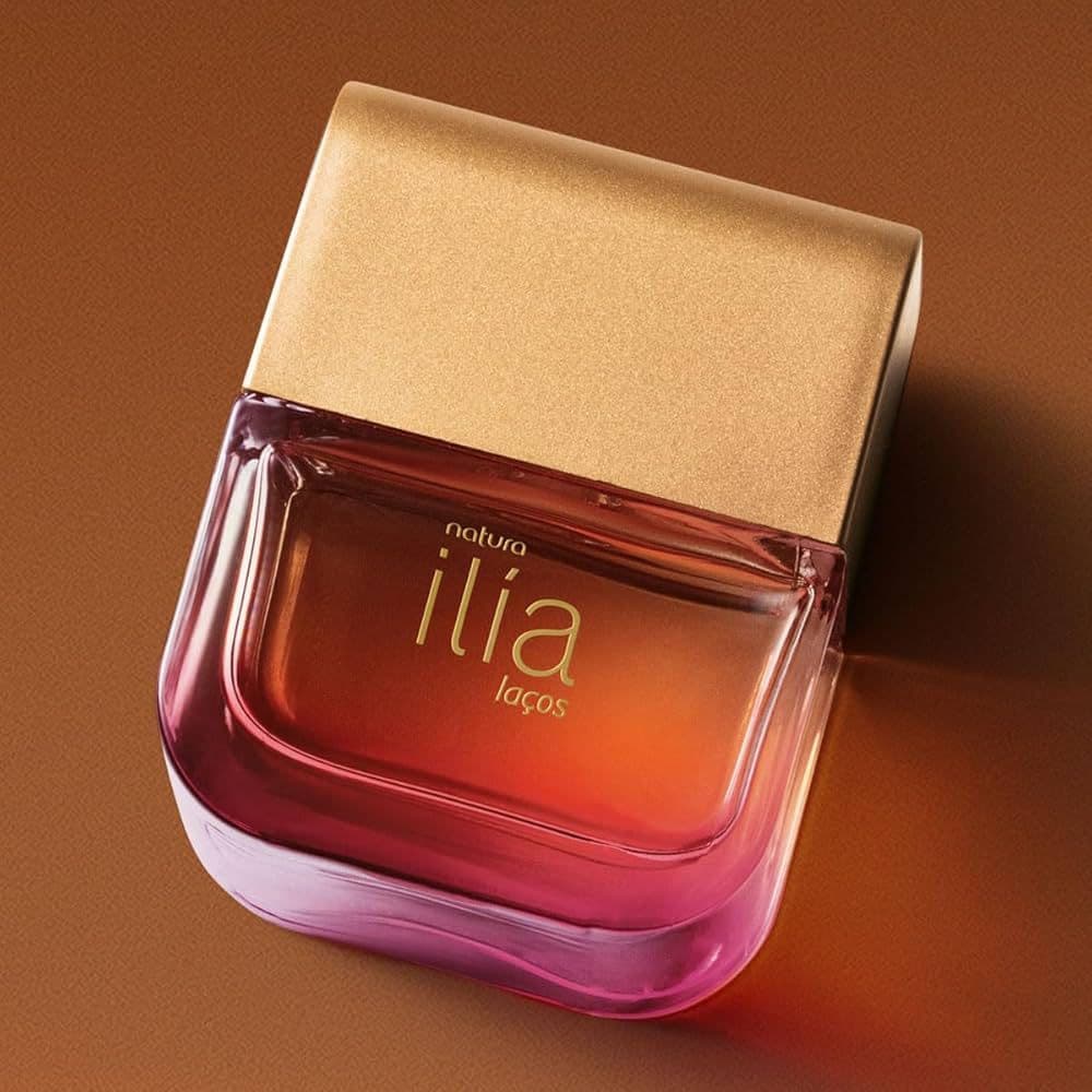 Ilía Laços Deo Parfum Feminino 50ml Natura Original – Perfume Floral Sofisticado, Longa Duração