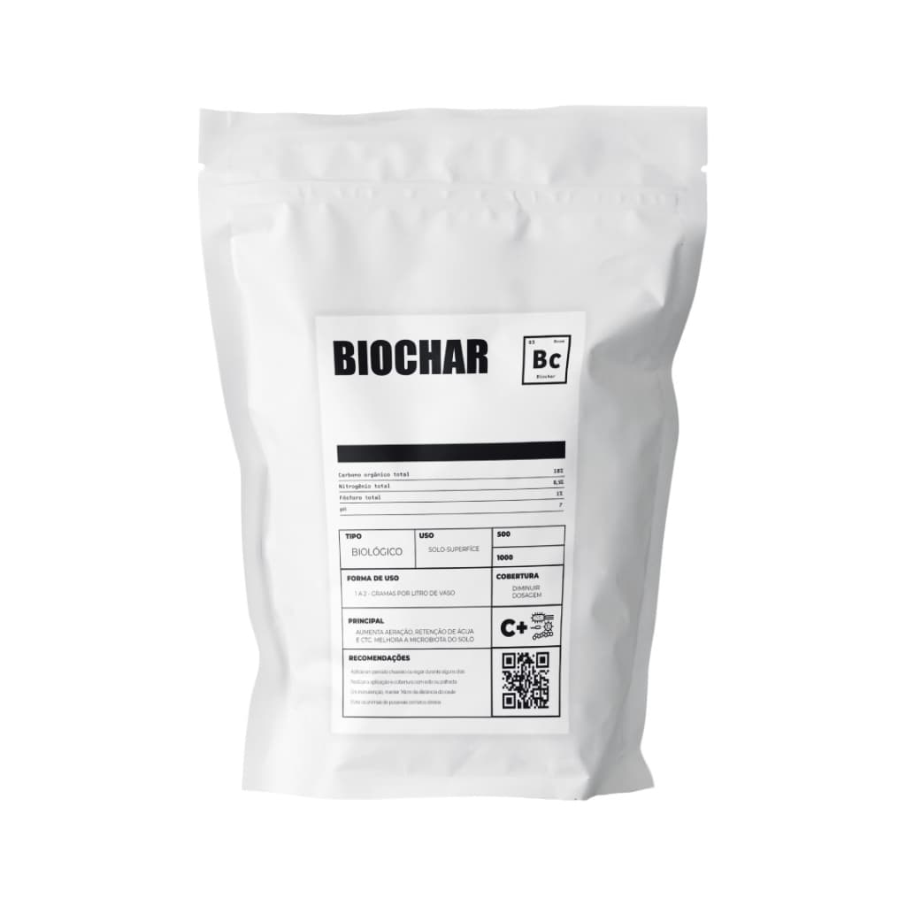 Biochar - Fertilizante Orgânico e Biológico