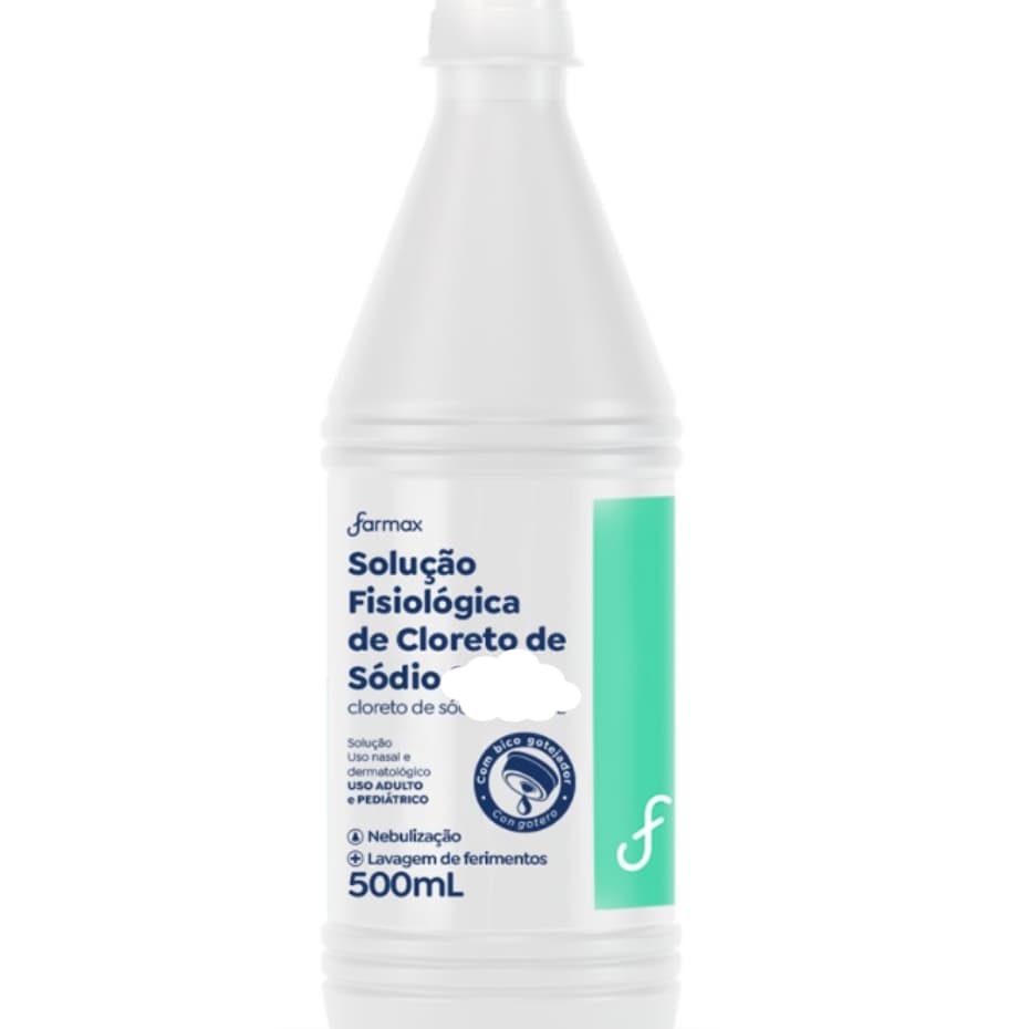 Soro Fisiológico Farmax 500ml