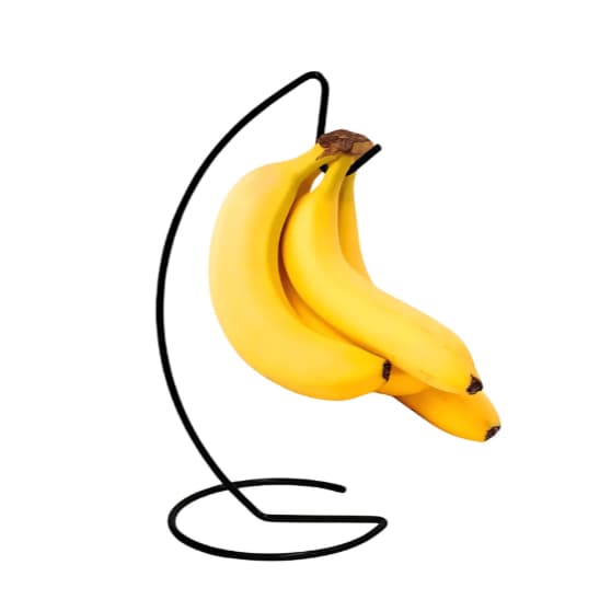 Porta penca de Bananas aramado preto