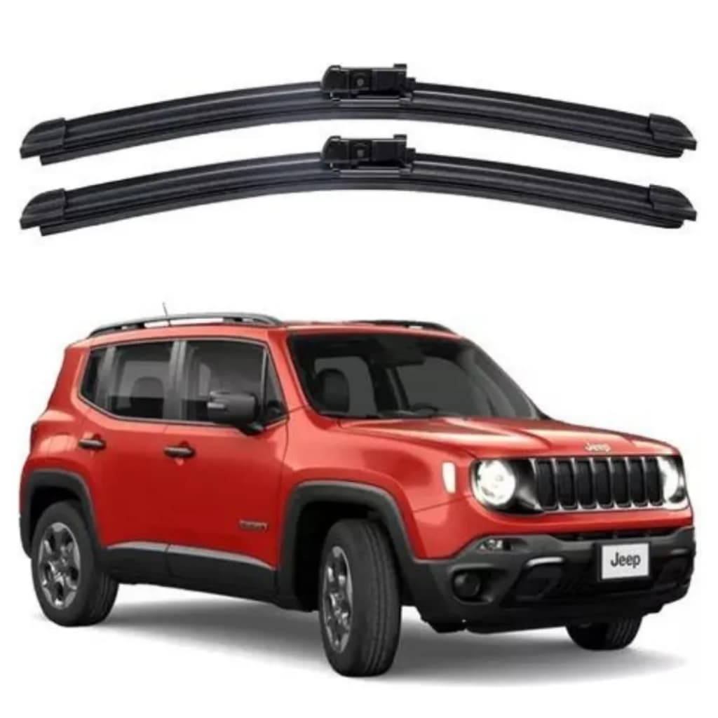 Par Palhetas Limpador Para-brisa Jeep Renegade 2015a2024