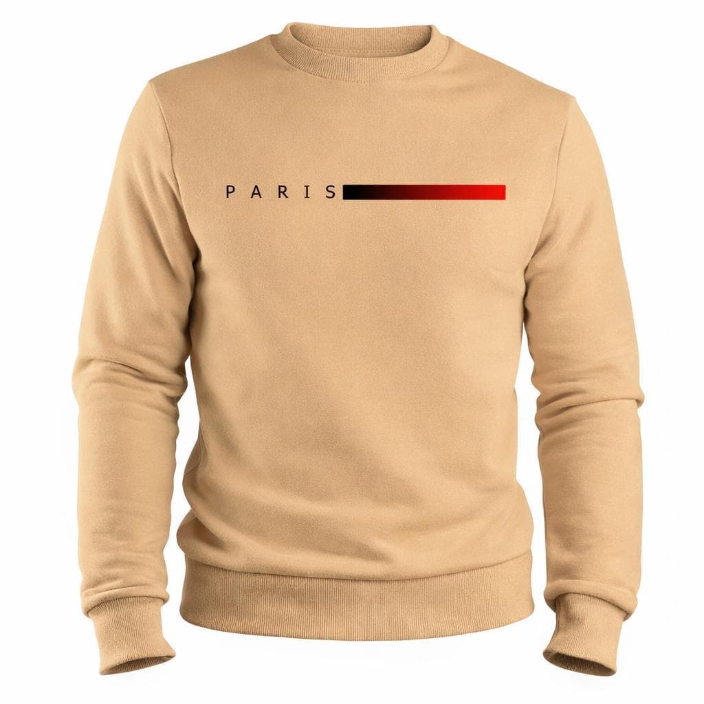 Moletom Masculino Estiloso Casaco Blusa de Frio Masculina Grossa Sem Capuz