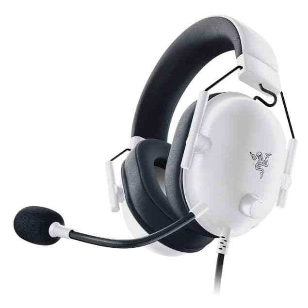 Fone de ouvido para jogos Razer Blackshark V2 X branco
