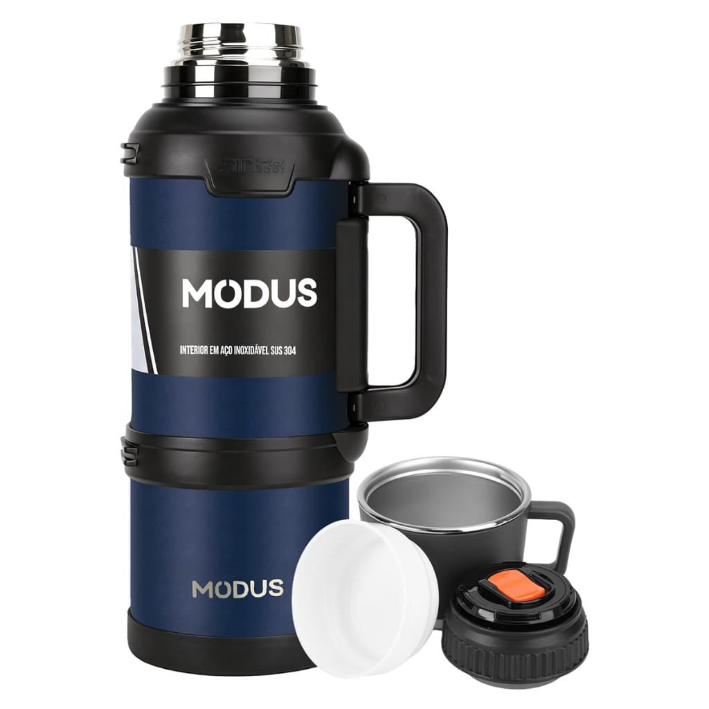 MODUS 3600ml Garrafa Térmica De Aço Inoxidável Grande Capacidade Quente Frio Inox Isolada