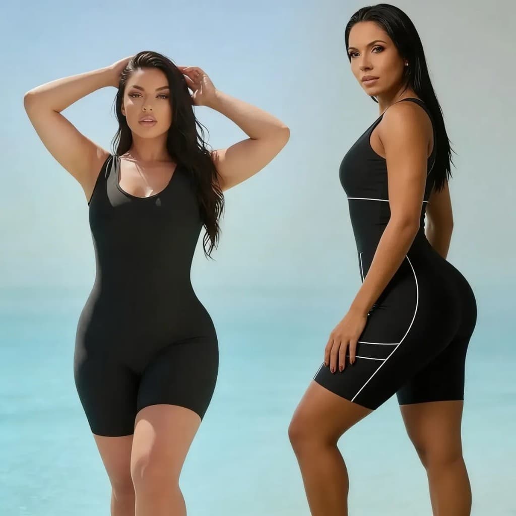 COMBO 2 MAIÔS HIDROGINÁSTICA G AO PLUS SIZE