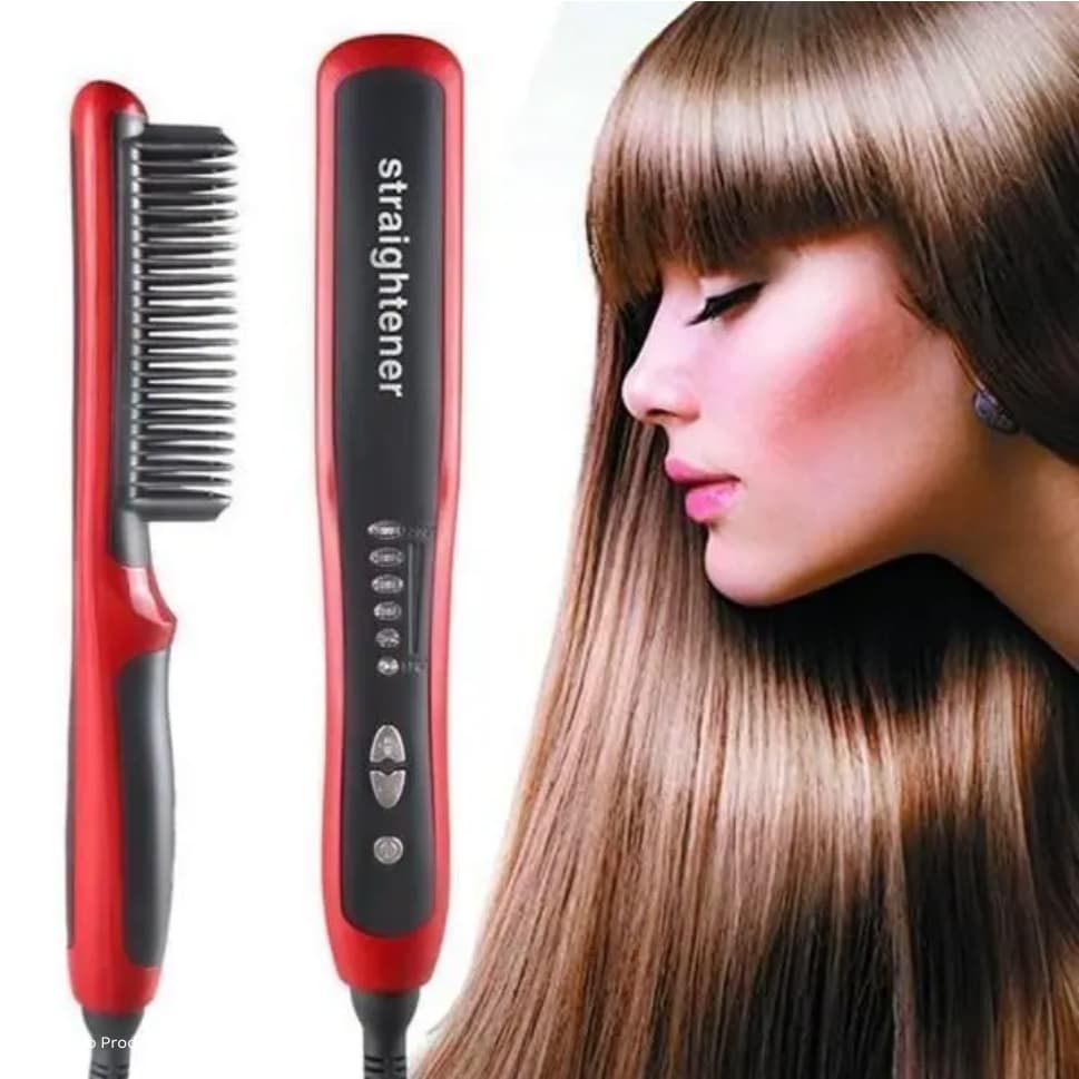 Escova Alisadora Fast Hair Straightener hqt-908 Alizar Cabelo Envio Imediato Produto Mais Vendido - PENTE ALISADOR