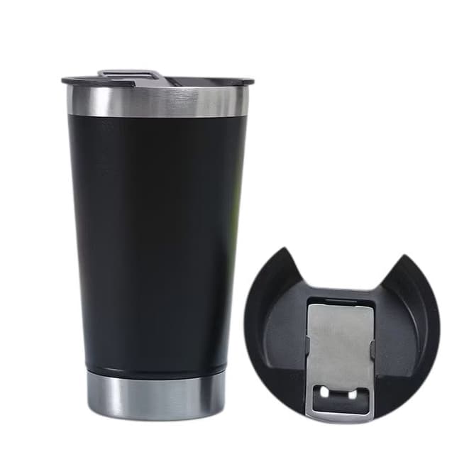 Copos Térmicos 473 ml Com Tampa E Abridor Cores Sortidas (Cor Única) – SEM CAIXA