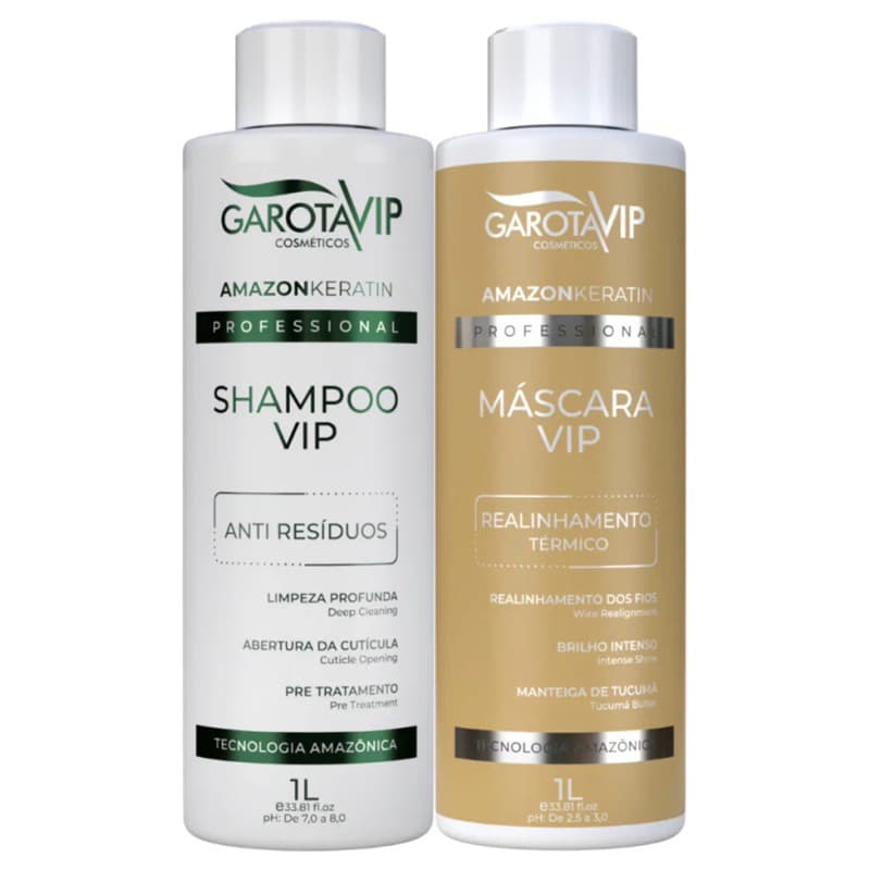 Progressiva Garota Vip Amazonkeratin Kit 2x1000ml