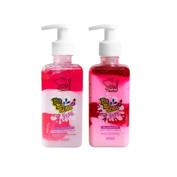 Babasoul Hidratante Para Corpo Virilha Beijável 280ml Soul Cosméticos Produtos Adultos +18