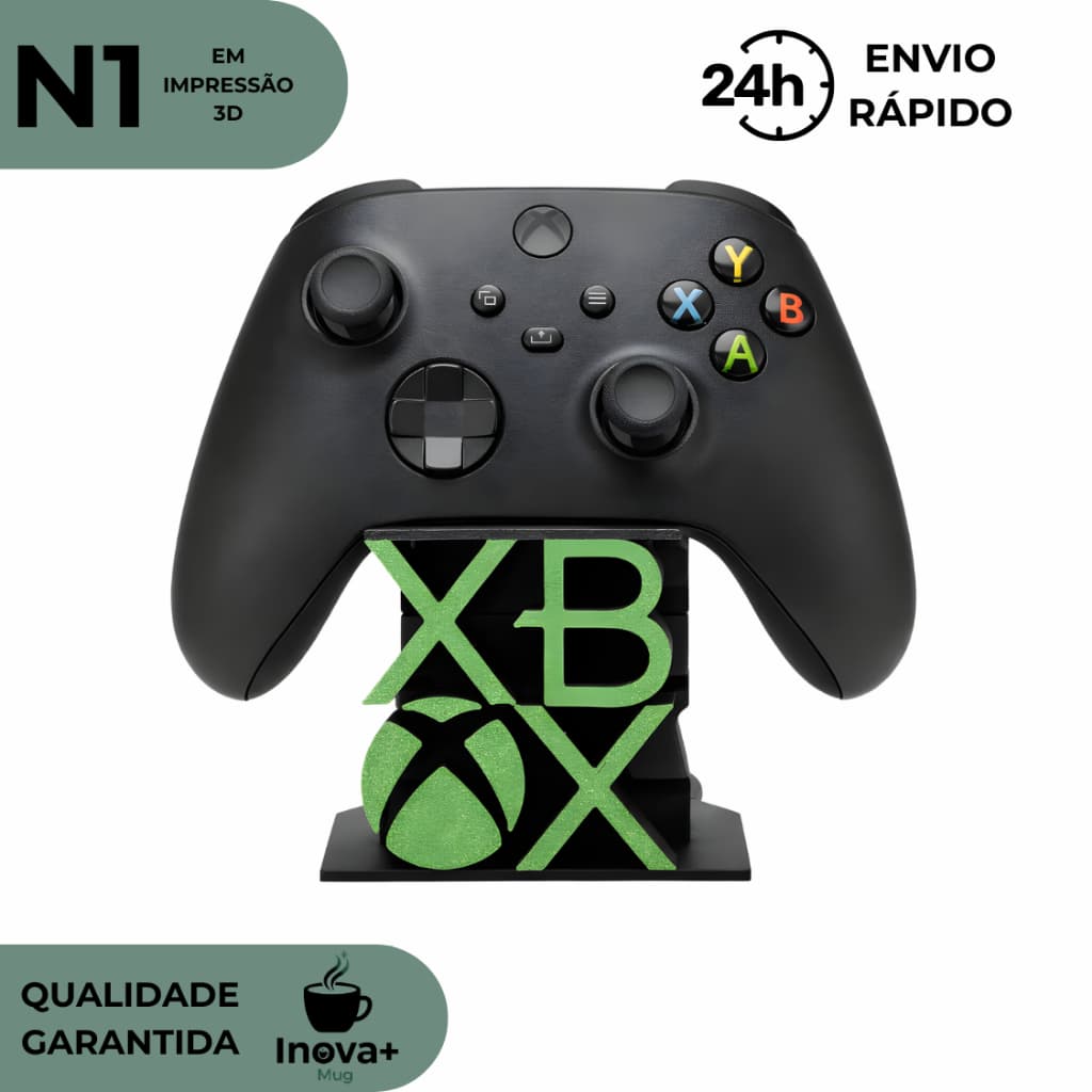 Suporte Controle Xbox Estilo Gamer – Design Moderno Personalizado