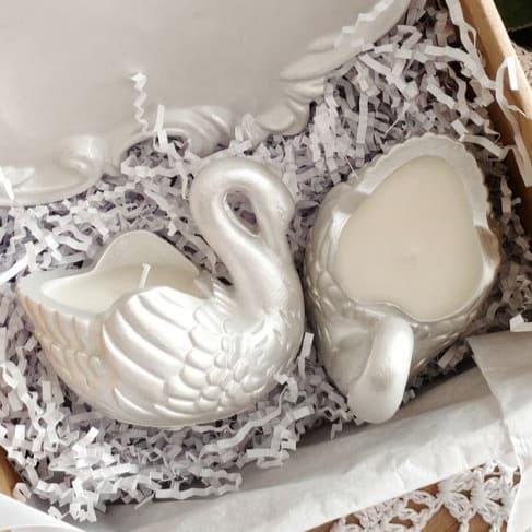Vela Cisne de Massagem - Aromática e Vegana