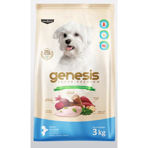 Ração Genesis Premiatta Cães Raças Pequenas 3 Kg