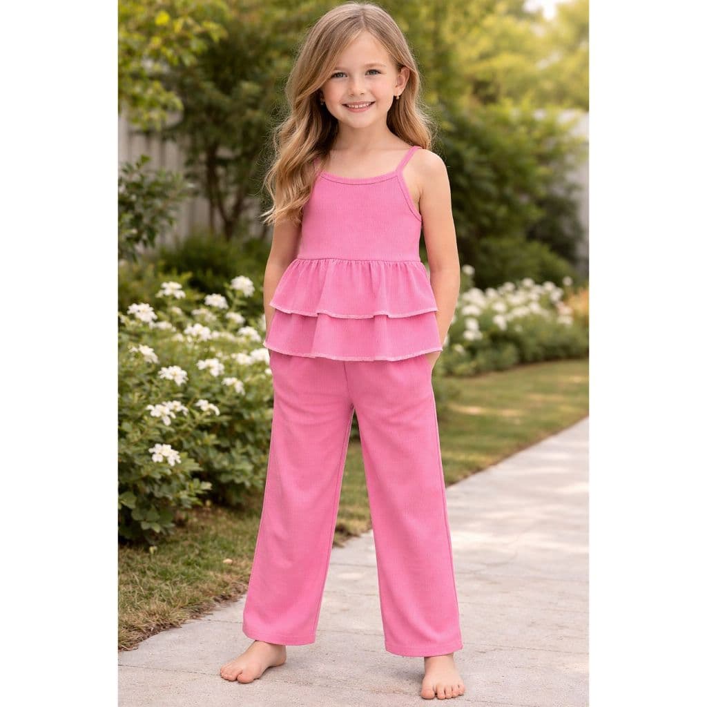 CONJUNTO DE BLUSA E CALÇA PATACOUT FASHION INFANTIL