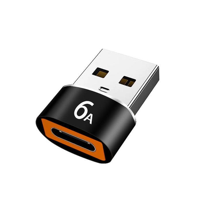 Adaptador USB-A para USB-C Fêmea | Carregamento Rápido, Dados e OTG