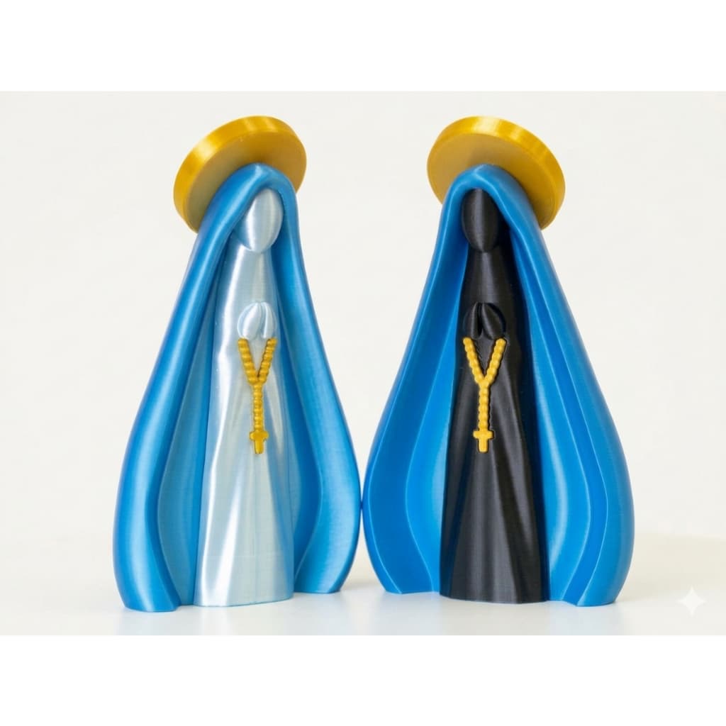 Nossa Senhora Decoração Religiosa Artesanal de 20cm ou 14,5cm
