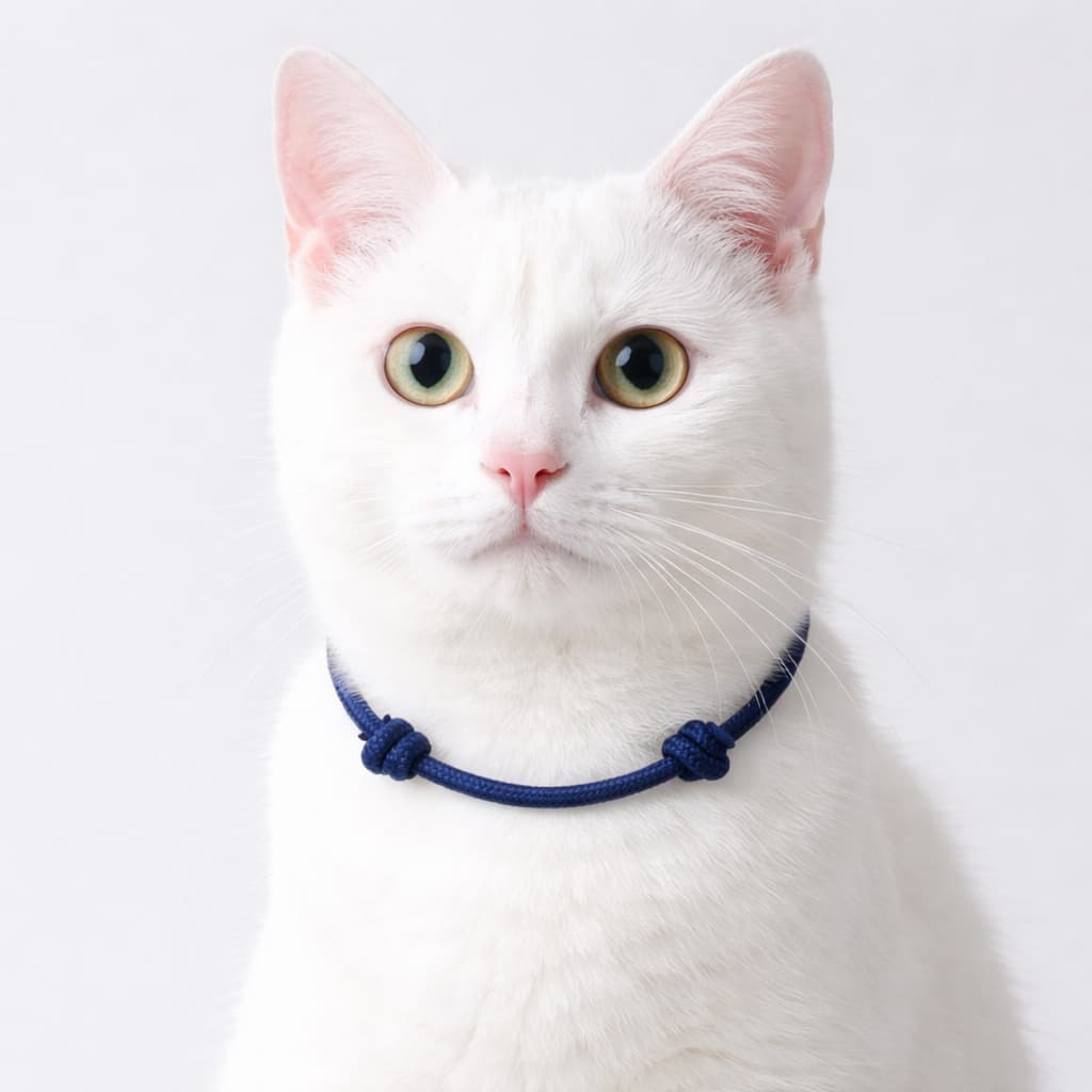 Colar Ajustável de Corda para Pets – Perfeito para Gatos