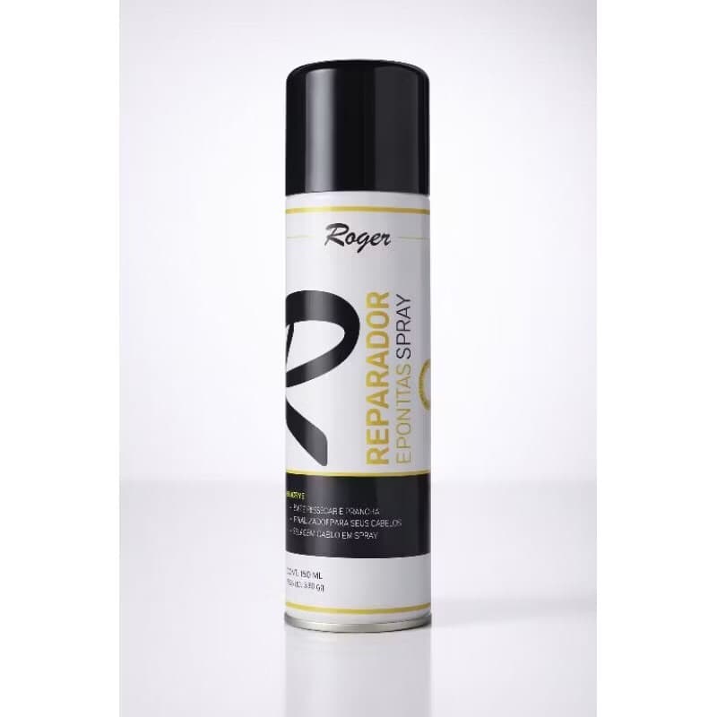 Reparador de Pontas Silicone Spray Ação Antifrizz - Roger 300ml