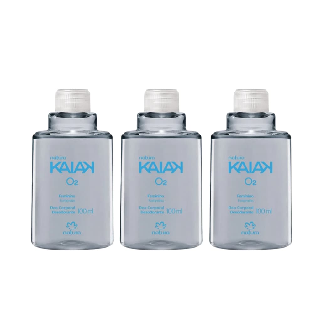 Refil Deo Corporal Natura Kaiak O2 Feminino 100ml