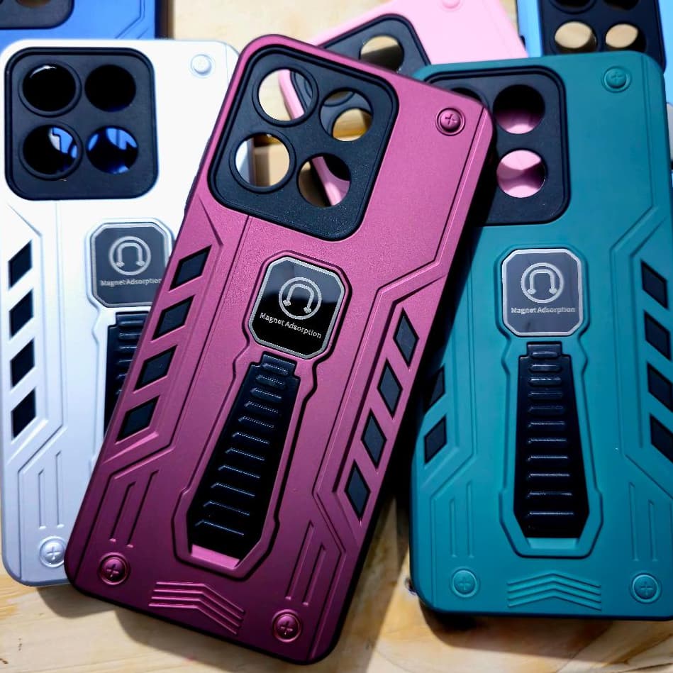 Capa capinha para MotoRola Moto Edge 70 / Edge 60 / Edge 60 Fusion / Edge 60 Pro anti impacto silicone com Magnético