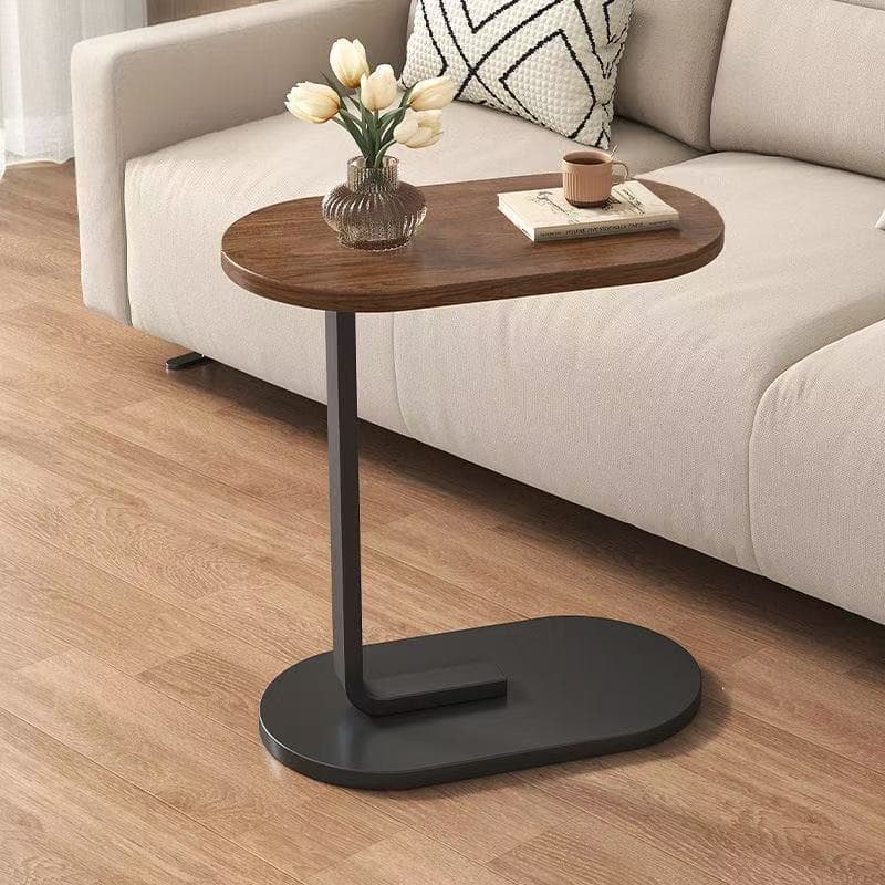 Mesa Lateral de Sofá Forma C - Moderna e Portátil para Sala