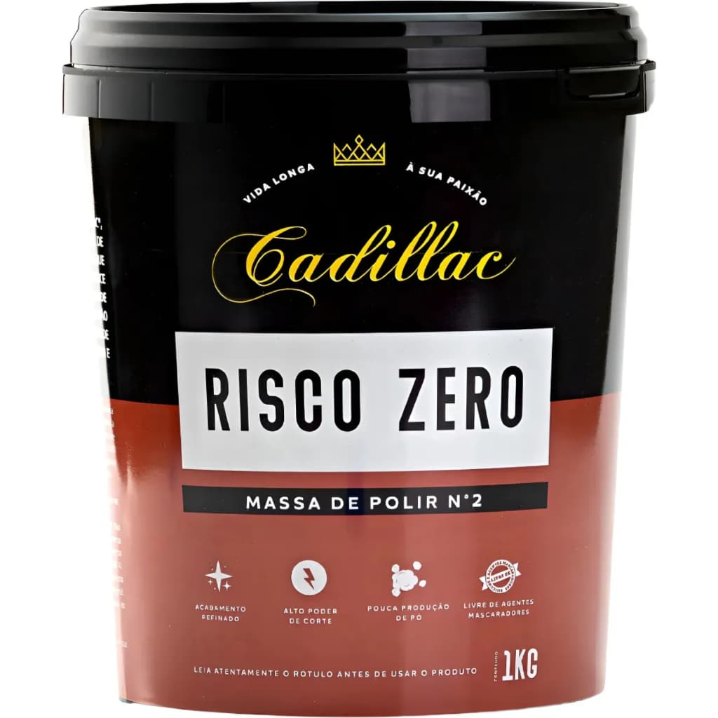 Massa De Polir N2 Cadillac Polimento Remove Riscos E Marcas