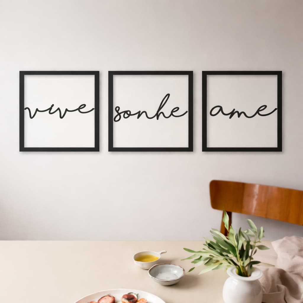 Quadro Decorativo Mosaico Para Sala Quarto Moderno e Elegante cabeceira