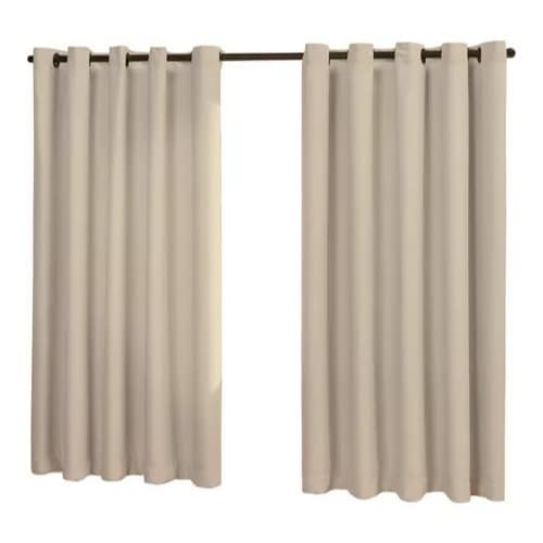 Cortina de Sala/Quarto PRETA 3,00 x 1,60 Pequena Oxford importado envio rápido