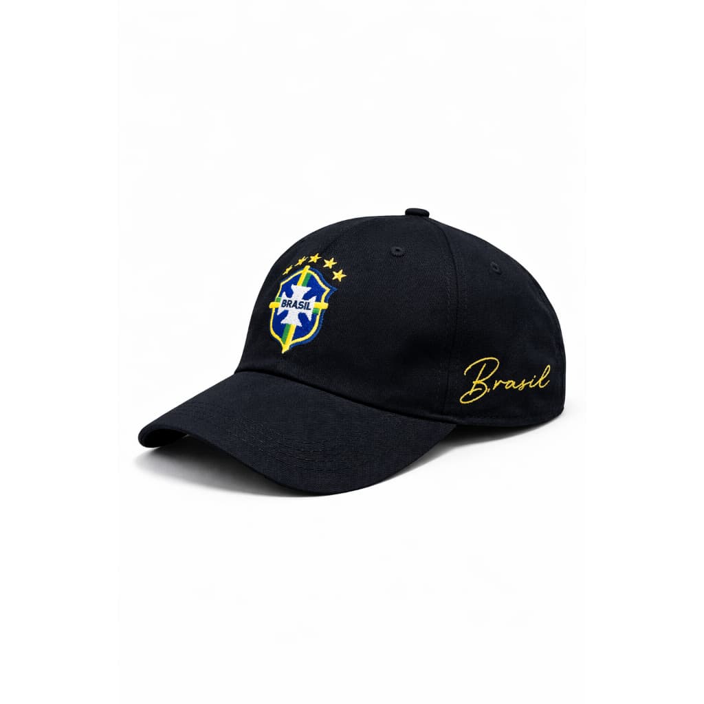 BONE DEAD HEAD BRASIL PRETO ABA CURVA