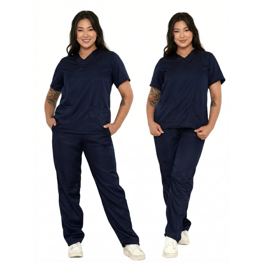 Pijama Cirúrgico Hospital Clinica Scrub Acinturado Uniforme profissional gabardine 10