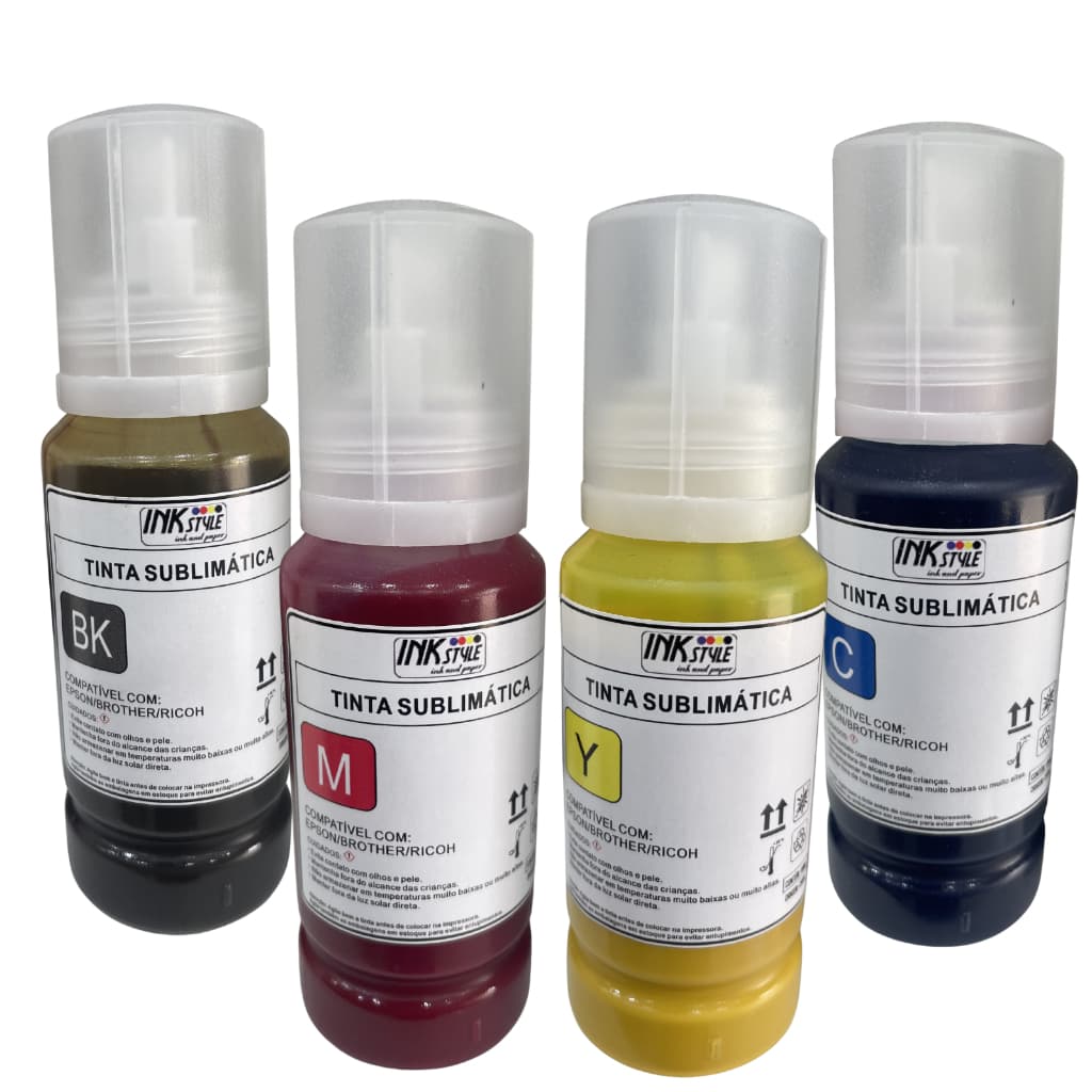 Tinta Sublimática Inkstyle - 100ml