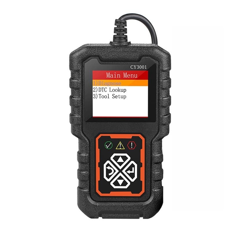 Scanner Automotivo Obd2 Profissional Cy3001 Leitor Português