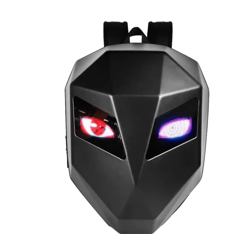 Mochila LED Biosled Loy-Iron Man - Preto a prova d’água
