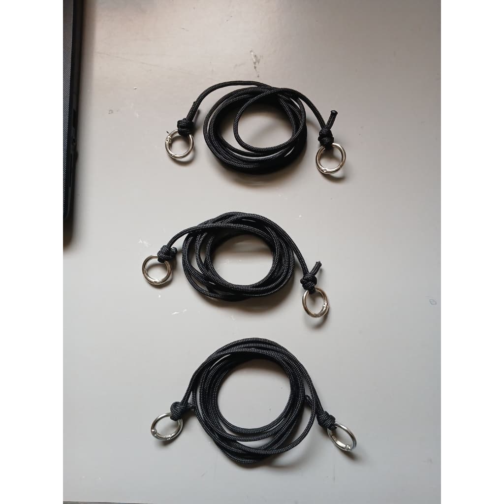 KIT 3 SALVA VARA 1.5 METROS DE PARACORD MULTIUSO
