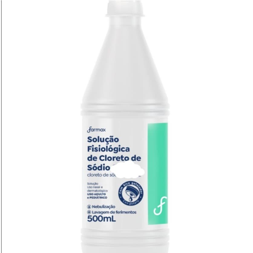 Solução Fisiológica Farmax 0,9% 500ml - Isotônica e Segura para Diversos Uso