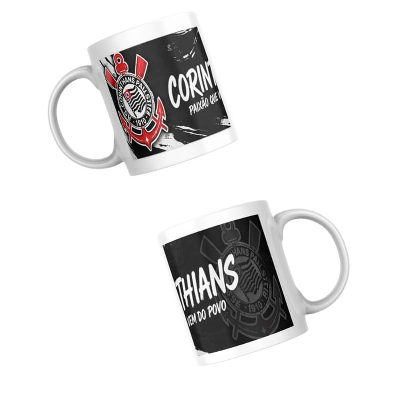 Caneca Futebol Personalizada | Times Brasileiros | Presente Criativo para Torcedores