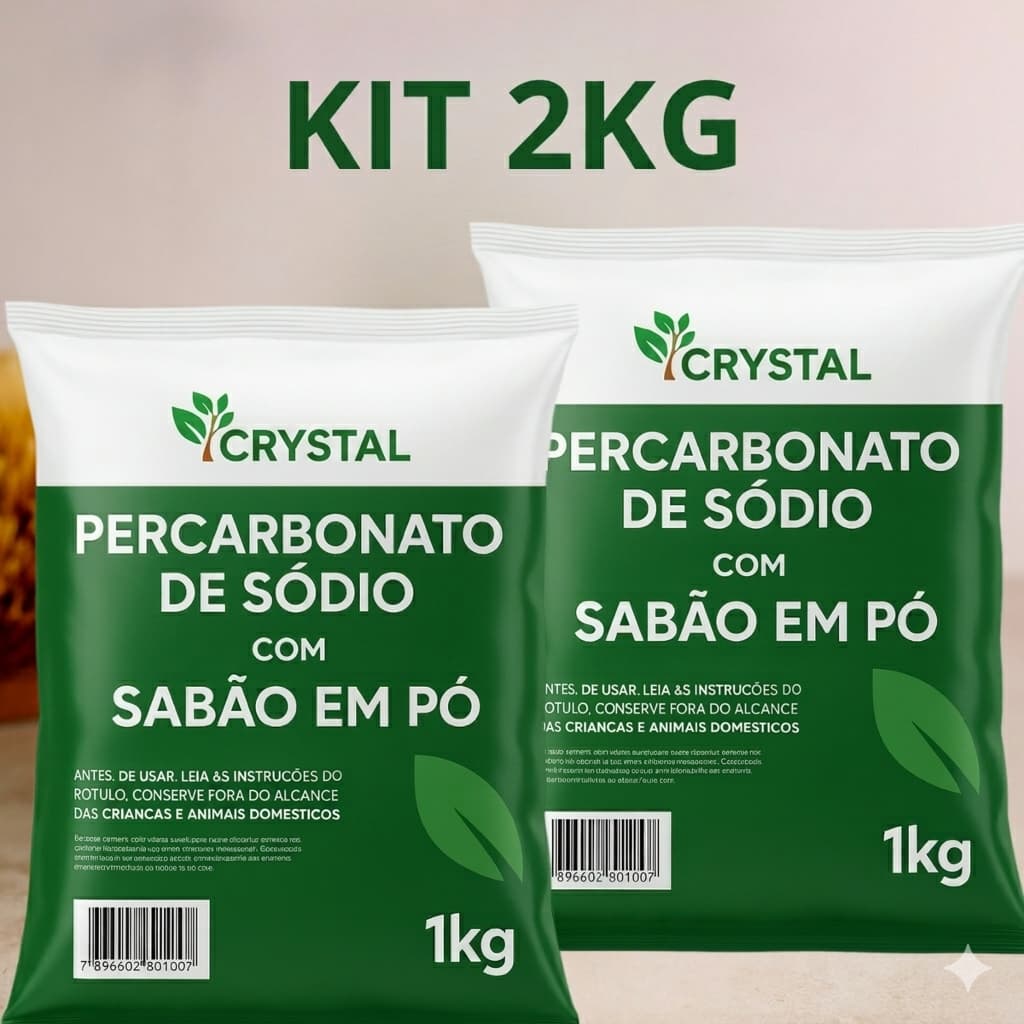Lava Roupas Sabão em Pó com Percabonato Perfumado