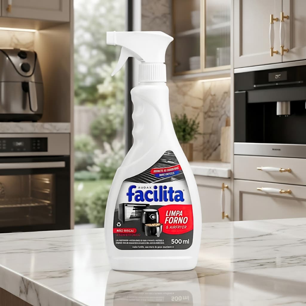 Limpa Forno e Airfryer Desengordurante Audax Facilita Spray 500ml