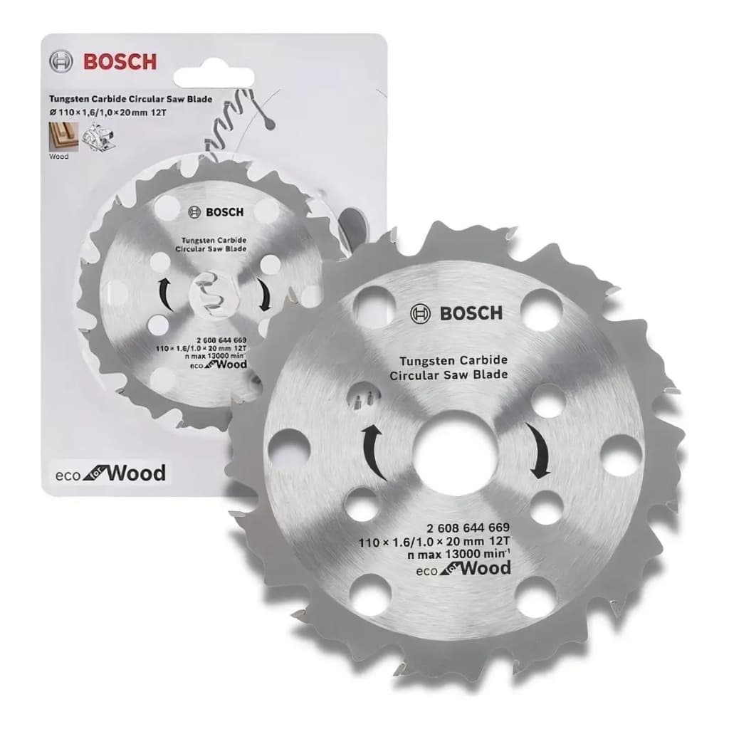 Disco De Serra Circular Coolteq 110mm 12 Dentes Bosch
