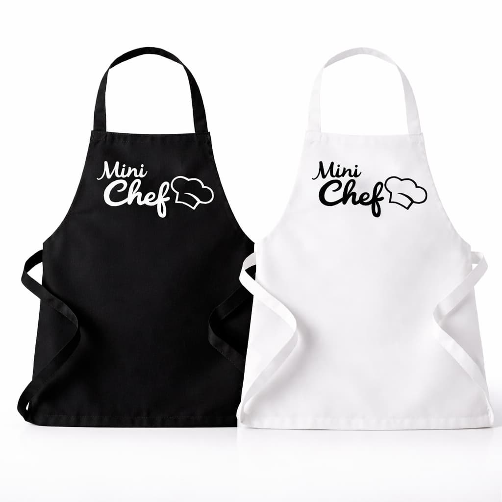 Avental Infantil Mini Chef  Vida Pratika Avental criança menino menina