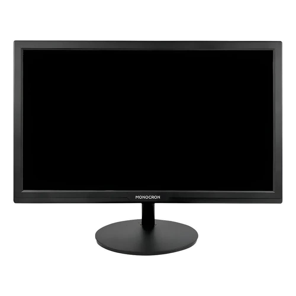 Monitor 19 Polegadas LED HD VGA HDMI Bivolt - Para Computador - Alta Qualidade (Monocron)