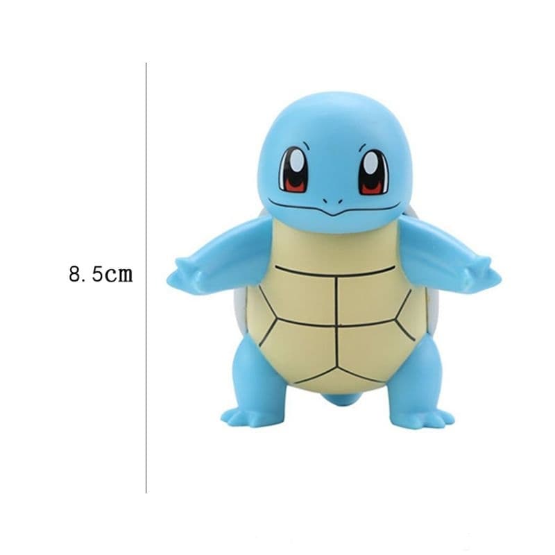 Boneco Pokemon Squirtle Figura de ação Pokémon 8.5cm (Estoque Brazil 100% Novo TAKARA TOMY)