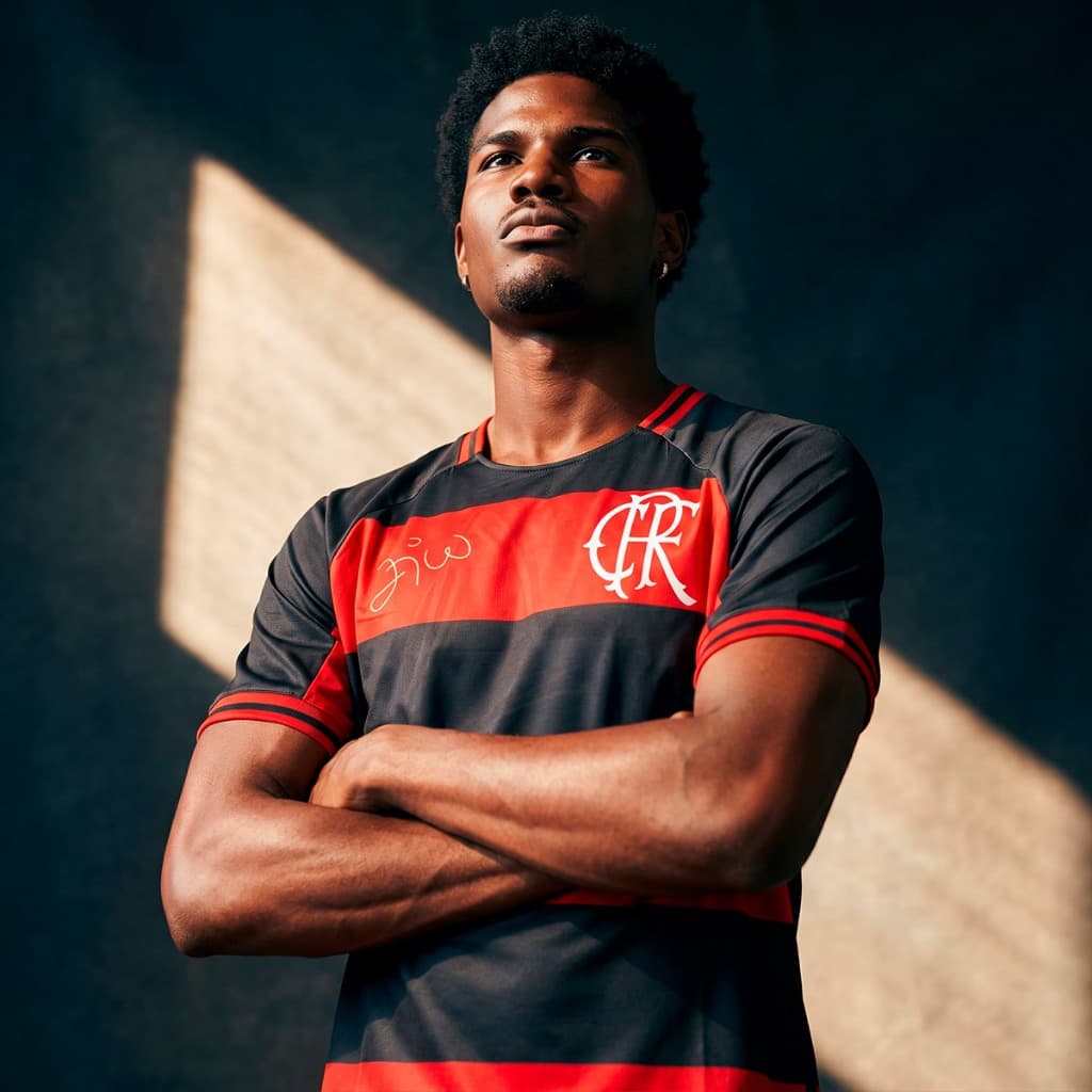 Camisa Flamengo Retrô Zico CRF Street Masculina Oficial